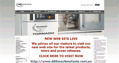 Desktop Screenshot of 600machinery.com.au